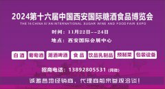 展会标题图片：2024西安糖酒会—第十六届中国（西安）糖酒食品交易会