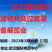 展会标题图片：2023第6届武汉过滤材料及过滤设备展览会