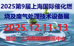展会标题图片：2025第9届上海国际催化燃烧及废气处理设备展览会