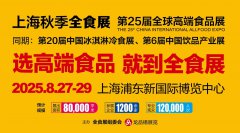 展会标题图片：2025全球高端食品展览会