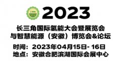 展会标题图片：2023长三角安徽国际氢能大会暨展览会