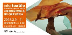 展会标题图片：2022中国国际纺织面料及辅料（春夏）博览会