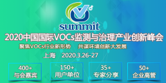 展会标题图片：2020中国国际VOCs监测与治理产业创新峰会